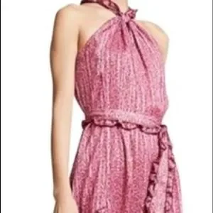10 Crosby Derek Lam Dresses Derek Lam Crosby Floralprint Asymmetrical Ruffle Halter Dress Poshmark